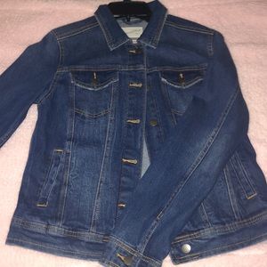 Dark wash denim jacket
